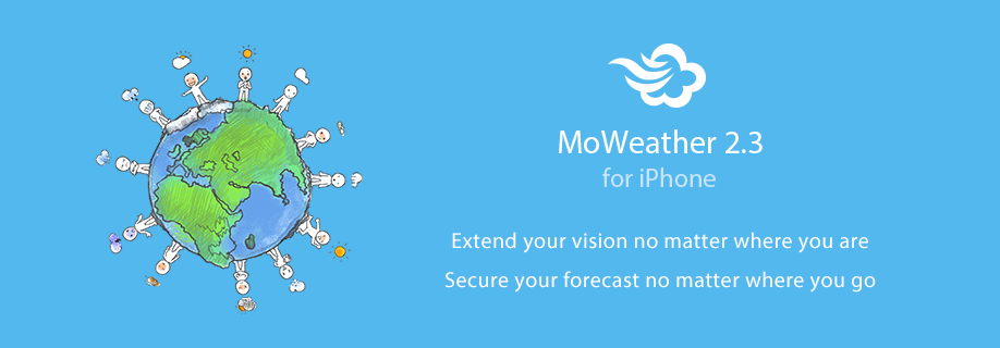 MoWeather 2.3 for iPhone版正式发布