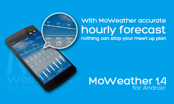 MoWeather 1.4 for Android 版正式发布！（7月31日）